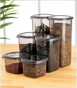 Dózy v súprave 6 ks na potraviny Fresco – Hermia