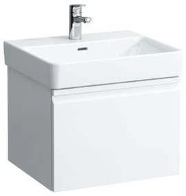 Kúpeľňová skrinka pod umývadlo Laufen Pro S 52x45x39 cm biela lesk H4833510964751