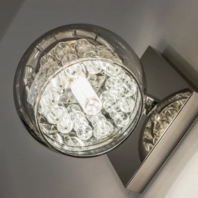 Brilagi - LED Krištáľové nástenné svietidlo JEWEL 1xG9/42W/230V