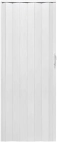 Skladacie dvere 001P biele matné 80 cm