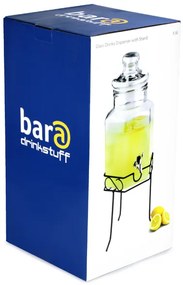 Bar@drinkstuff Hexagonálny sklenený výčap 5.6 L