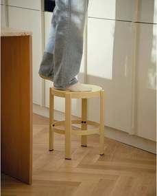 Žltá oceľová stolička Doon – noo.ma