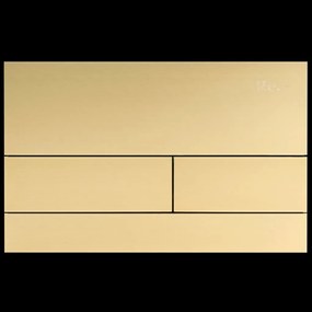 Rea Rea, podomietkový WC systém K011A-Q + zlaté matné splachovacie tlačidlo typ T, KPL-E0055