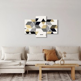 Obraz - Geometrické tvary N⁰1 (90x60 cm)
