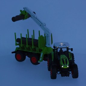 RC poľnohospodársky traktor so závesom 2.4G 3.7V 500mAh
