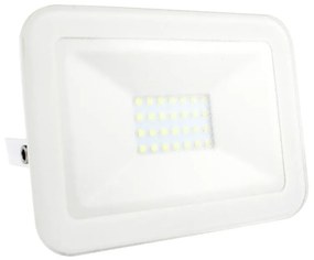 NEDES Vonkajšie nástenné LED reflektory, 20 W, neutrálna biela, biela, IP65