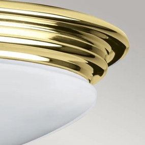 Elstead BATH-BROMPTON-F-PB - LED Kúpeľňové svietidlo 1xGX53/5,7W/230V IP44 zlatá