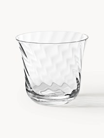 Ručne fúkané poháre Swirl, 4 ks