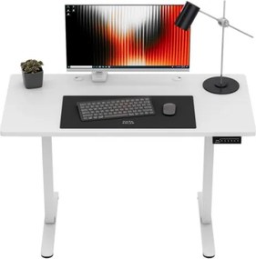 Elektrický výškovo nastaviteľný stôl Mark Adler Leader 6.9 biely