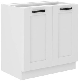 Kuchynská skrinka LUNA biely mat/biely 80d 2f bb