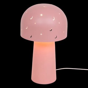 Atmosphera - Detská stolná lampa STARRY MUSHROOM 1xE14/25W/230V ružová