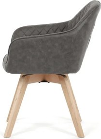 Jedálenská stolička čierna DCH-435 BK3