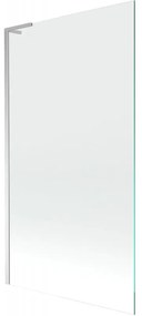 Mexen Next L, 1-krídlová vaňová zástena 100 x 150 cm, 6mm číre sklo, chrómový profil, 895-100-000-03-00-01