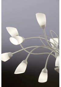 Jupiter 2062 - Luster na reťazi GLORIOSA 15xG9/14W/230V krémový