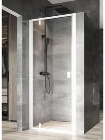 Sprchové dvere do niky RAVAK Nexty NDOP1-90 white/white+transparent 03O70101Z1