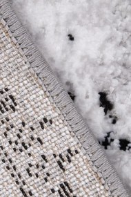 Koberec MAYA PR276 sivý / čierny