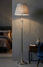Stojacia lampa Silvery 164 cm strieborná