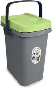 STEFANPLAST Odpadkový kôš Home Eco System 7 l, zelený