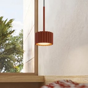 Sollux SL.2680 - Luster na lanku AURA 1xGX53/10W/230V červený