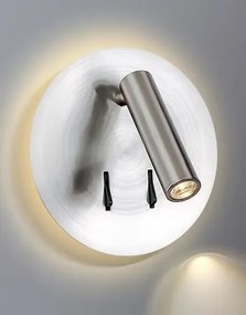 LED nástenné svietidlo Faro chróm