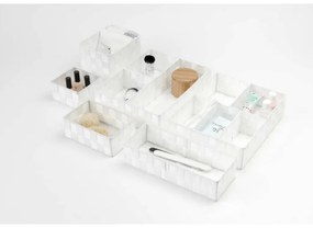 Organizér Compactor TEX 19 x 14 x 13 cm, biela