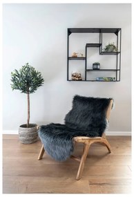 Antracitový syntetický behúň 60x180 cm – House Nordic