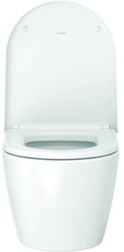 DURAVIT ME by Starck WC sedátko Compact so sklápacou automatikou - Softclose, odnímateľné, tvrdé z Duroplastu, biela matná, 0020192600