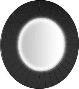 Sapho Sapho, LUMIRO STRIP guľaté zrkadlo s LED osvetlením v ráme, priemer 75cm, carina, LR750-4141S