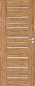 Interiérové dvere Naturel Perma pravé 80 cm orech karamelový PERMAOK80P