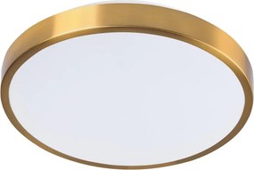 LED stropné svietidlo LIBRA LED/15W/230V 4000K pr. 29 cm zlaté