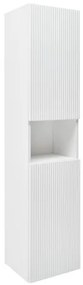 Kúpeľňová skrinka vysoká SAT Evolution 36x165x32 cm biela matná mat SATEVOV36WM, 1 ks