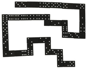 KIK Drevené domino rodinná hra + krabica