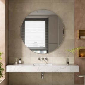 Erga Round, okrúhle zrkadlo 120cm, ERG-V01-ROUND-1212-CL