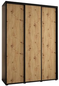 Skriňa 45 Canaris 1 190 čierna/artisan/čierna