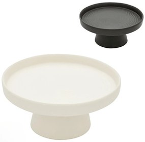 Servírovacia tácka na tortu TORTINO Ø 21 cm - viac farieb Farba: Čierna