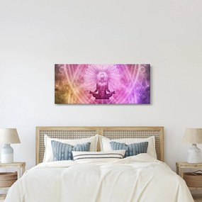 Obraz - Meditačná aura (120x50 cm)