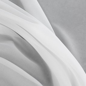 ZÁCLONA NA KRÚŽKOCH VENUS 300X145 CM BIELA