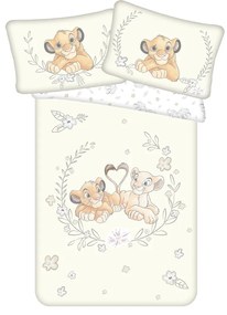 Jerry Fabrics Obliečka do postieľky Leví kráľ 03 baby 100x135/40x60 cm
