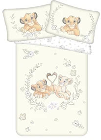 Jerry Fabrics Obliečka do postieľky Leví kráľ 03 baby 100x135/40x60 cm