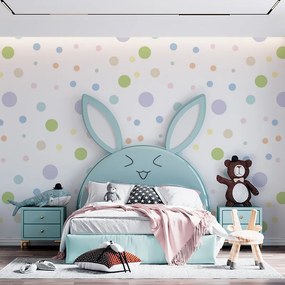 Sablio Tapeta Farebné bodky - 125x75 cm