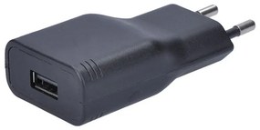 SOLIGHT USB nabíjací adaptér DC47, 1x USB A 5V/2400mA, čierny