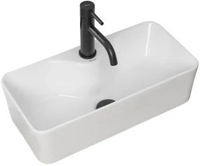 Rea Mery umývadlo na dosku 50x25 cm, biela , REA-U0699