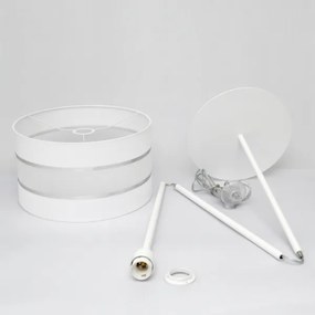 LED Stojacia lampa HELEN 1xE27/15W/230V biela