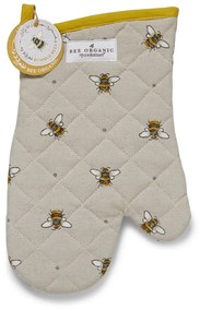 Béžovo-žltá bavlnená kuchynská rukavica Cooksmart ® Bumble Bees