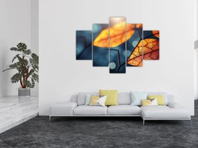 Obraz - Textúra listov (150x105 cm)