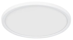 NORDLUX Stmievateľné stropné svietidlo LED OJA, 14,5 W, teplé denné biele svetlo, 30 cm, biela