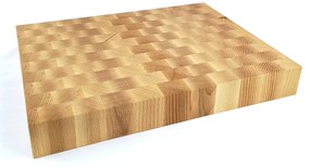 AMADEA Drevená mäsiarska doska skladaná, masívne drevo, 29,5x39,5x5 cm