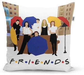 Sablio Vankúš Seriál Priatelia FRIENDS Gauč pri fontáne - 40x40 cm