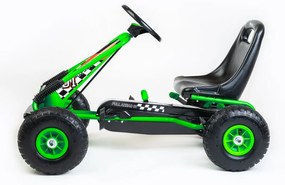 Detská šliapacia motokára Go-kart Baby Mix Razor zelená