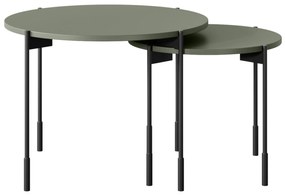 Odkladací stolík Sonatia 45 cm - olivová